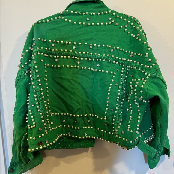 Studded Denim Jacket - Picture 2 of 2